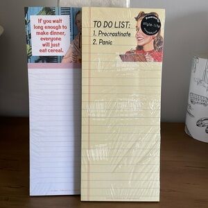 StyleLife Set of To Do List